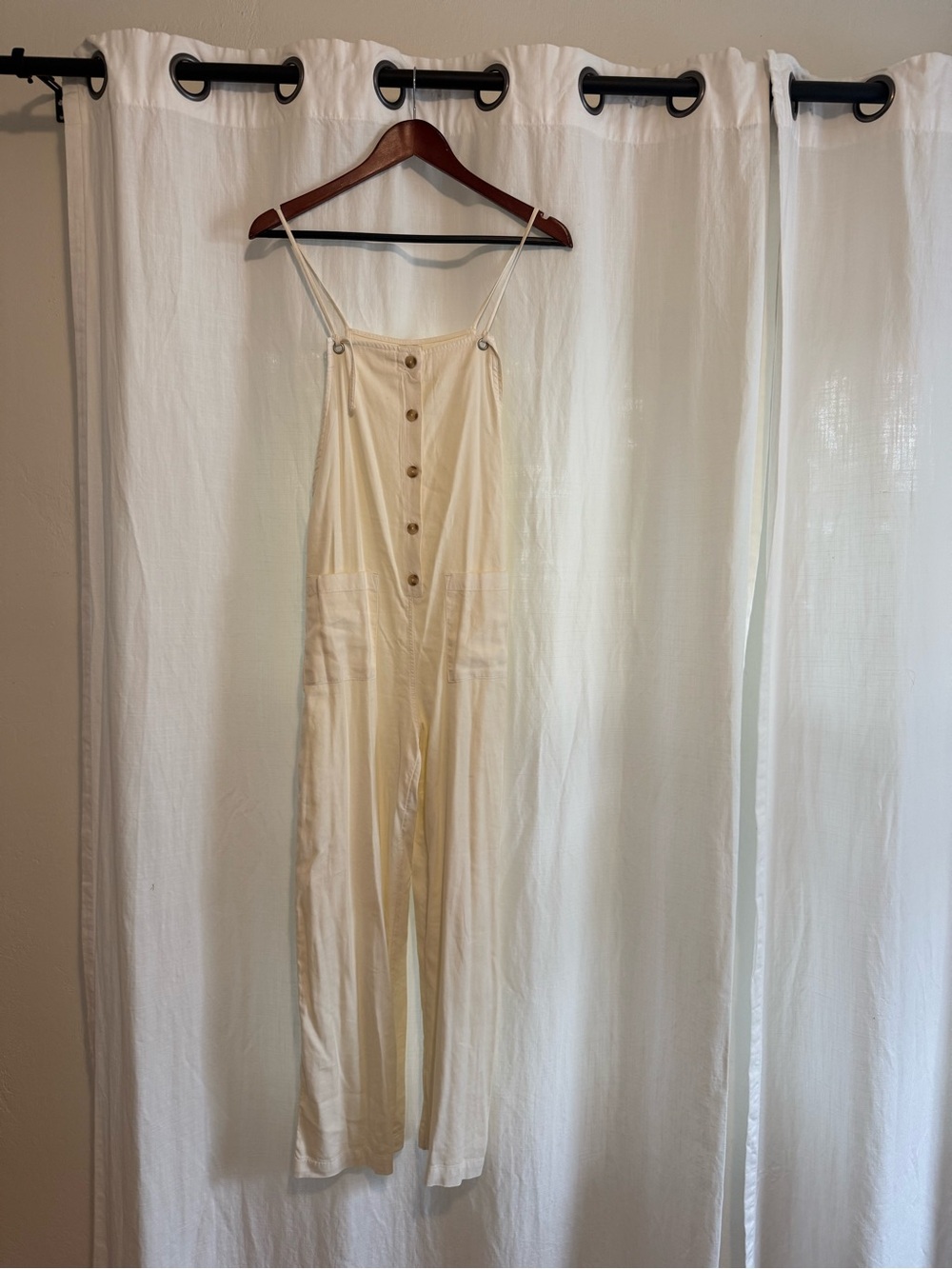 Billabong Women's Jumpsuit in Light Cream